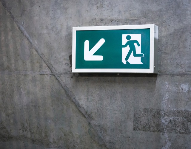 exit